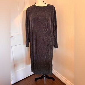 Torrid Black Sparkly Dress